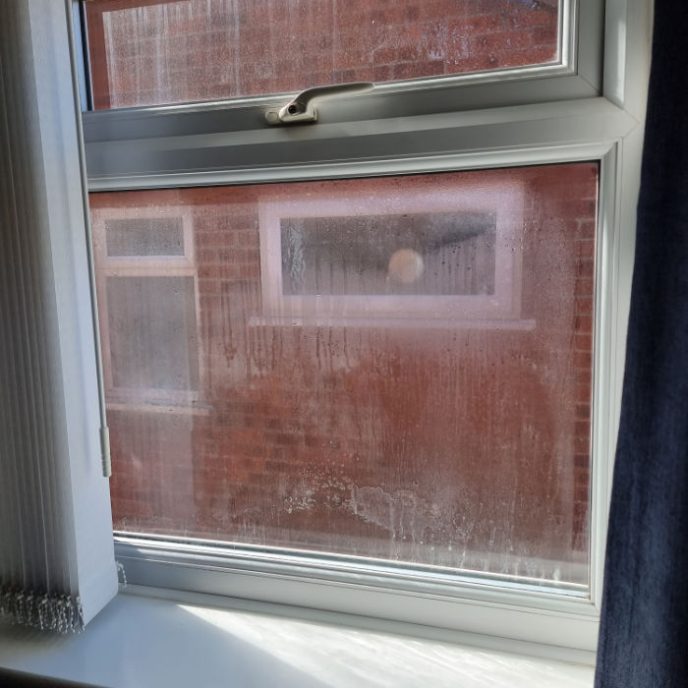 Misted Casement Window Replacement - Before